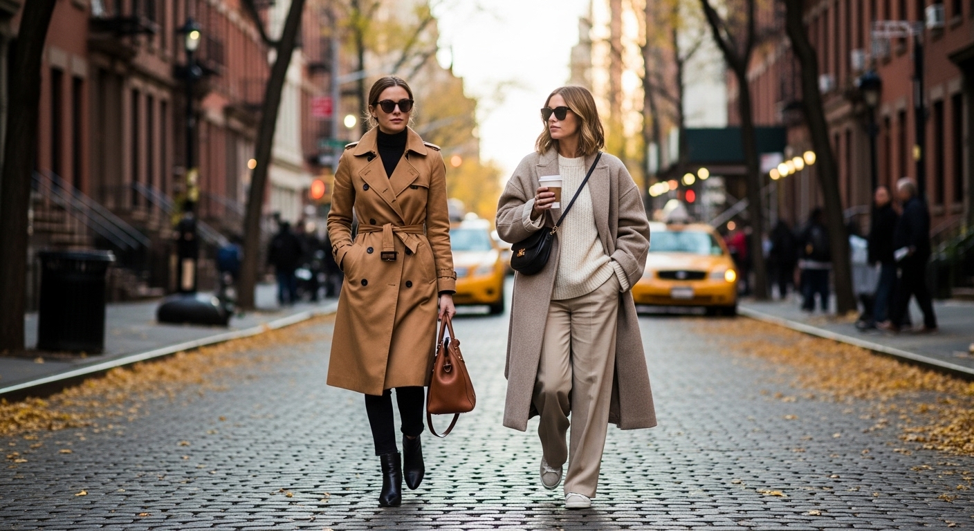 Top Neutral Outerwear Trends for Fall/Winter 2025 in the USA